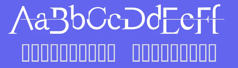 Appendix by Harry Oklebef — Decorative Font — thumbnail 3