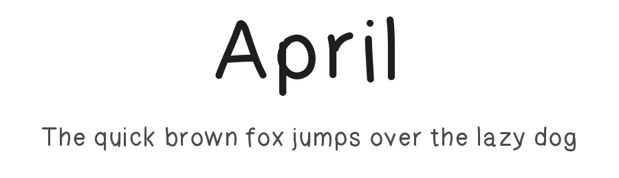 April