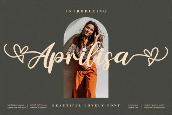 Aprilisa Font by Perspectype — Script Handwritten Font