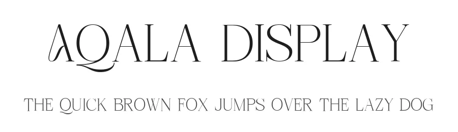 Aqala Display