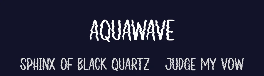 Aquawave by Creatype Studio — Decorative Font — thumbnail 2