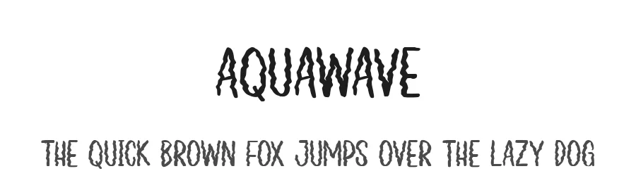 Aquawave by Creatype Studio — Decorative Font