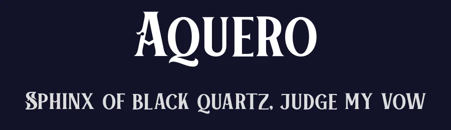 Aquero by StringLabs Creative Studio — Decorative Font — thumbnail 2
