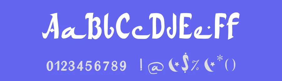 Arab Dances by Manfred Klein — Decorative Font — thumbnail 3