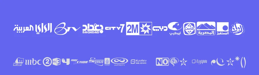 Arab TV logos by alezzacreative — Dingbats Font — thumbnail 3
