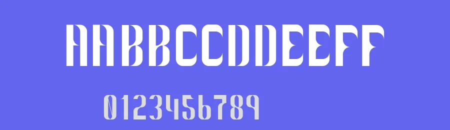 Arabic curves by KH Kim — Decorative Font — thumbnail 3