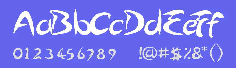 Arabolical by Geoffrey Johnston — Decorative Font — thumbnail 3