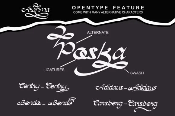 Arahma Font by Sealoung — Script Handwritten Font — thumbnail 7