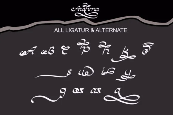 Arahma Font by Sealoung — Script Handwritten Font — thumbnail 8
