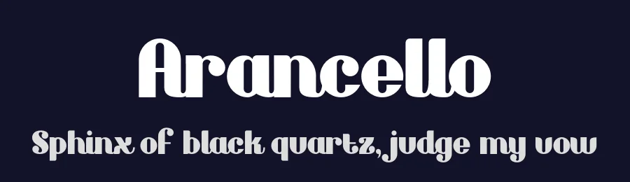 Arancello by Hanoded — Decorative Font — thumbnail 2