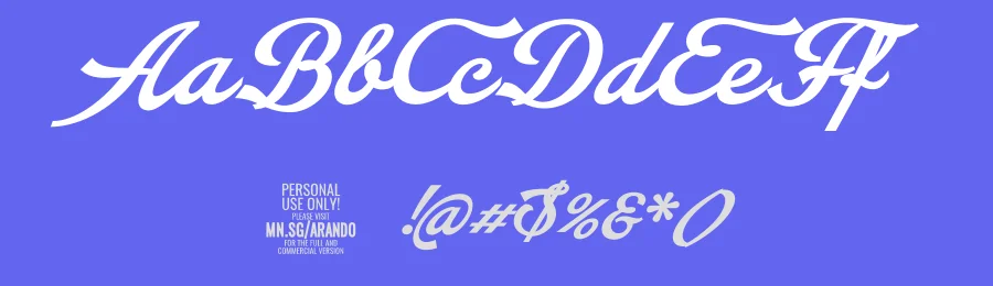 Arando Script by Måns Grebäck — Script Handwritten Font — thumbnail 3