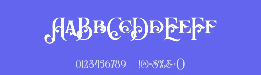 Arbatosh by Peter Olexa — Decorative Font — thumbnail 3