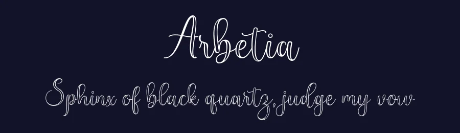 Arbetia by IM Studio — Script Handwritten Font — thumbnail 2