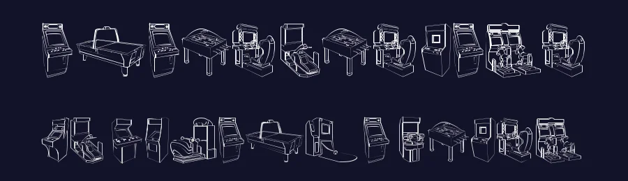 Arcade Video Games by Super — Dingbats Font — thumbnail 2