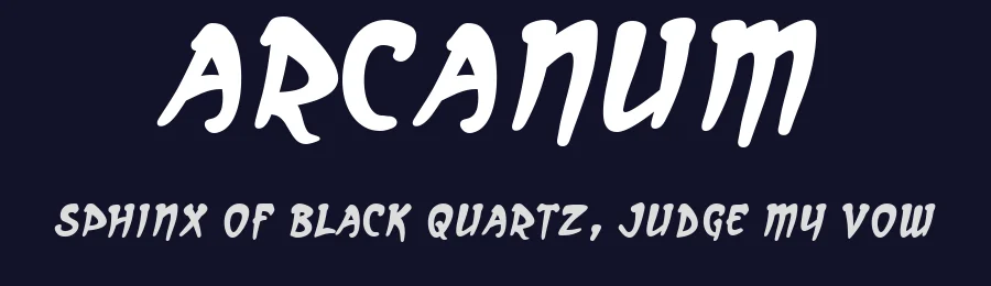 Arcanum by Blambot — Decorative Font — thumbnail 2
