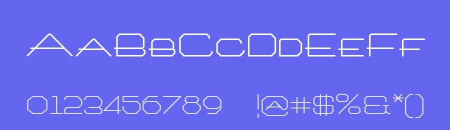 Architext by S.G. Moye — Display Font — thumbnail 3