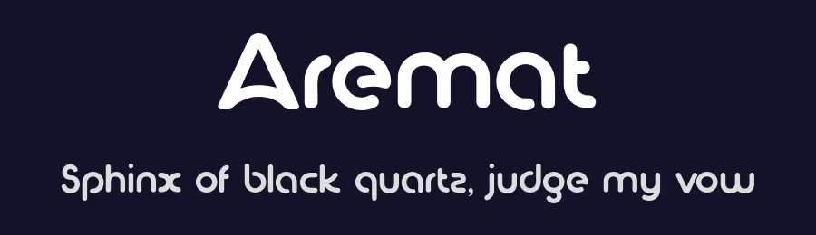 Aremat by 177Studio — Decorative Font — thumbnail 2