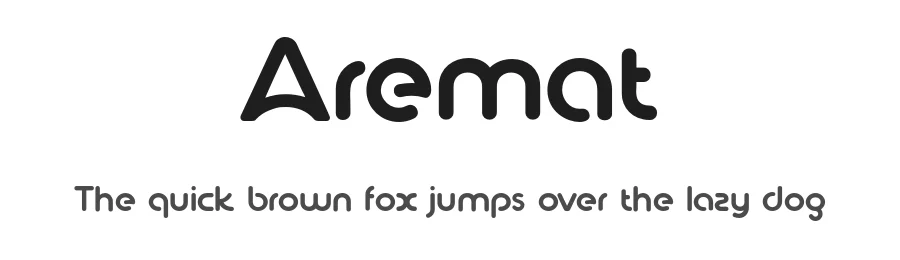 Aremat by 177Studio — Decorative Font