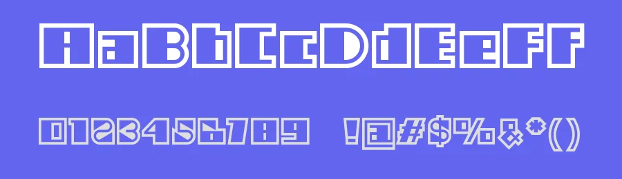 Areocheck by Eka Rifqi Setiawan — Display Font — thumbnail 3
