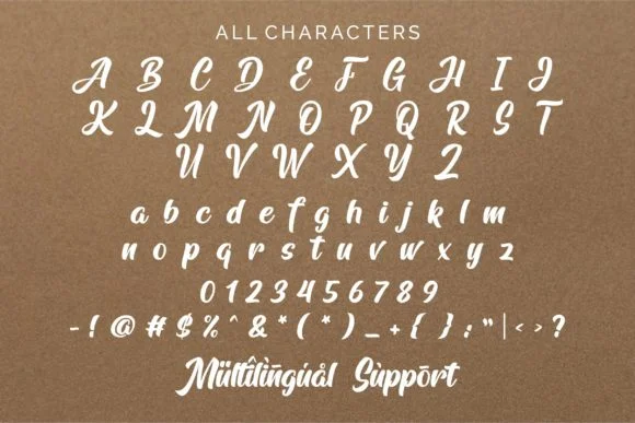 Arfelick Feather Font by ergibi studio — Script Handwritten Font — thumbnail 9
