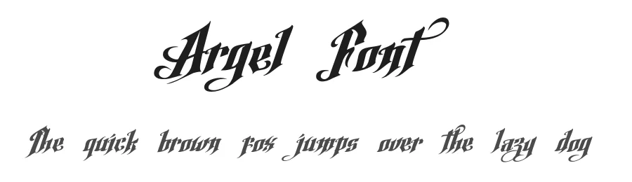 Argel Font