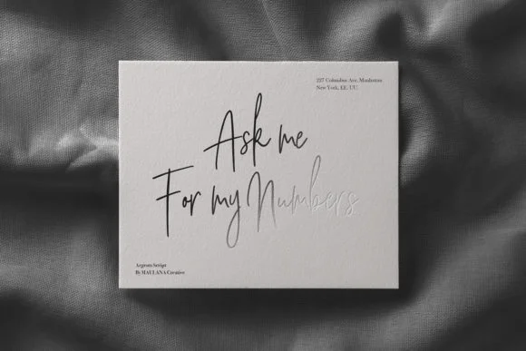 Argents Font by Maulana Creative — Script Handwritten Font — thumbnail 8