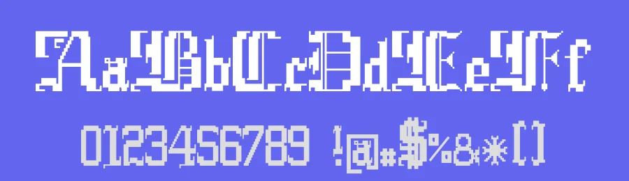 Argor Cwar Scaqh by Argor — Blackletter Font — thumbnail 3