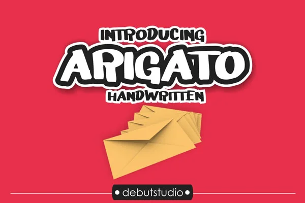 Arigato Font by Debut Studio — Script Handwritten Font