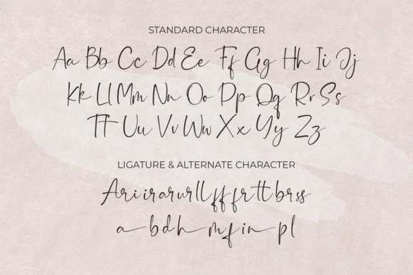 Arimossa Font by Maulana Creative — Script Handwritten Font — thumbnail 3