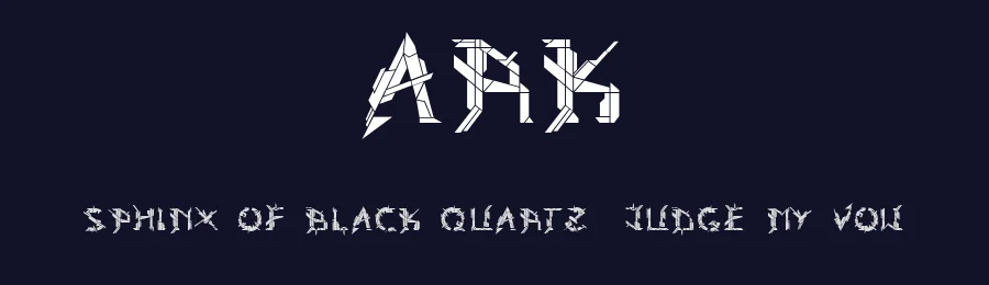 Ark by Bagus Belo Prayogo — Display Font — thumbnail 2