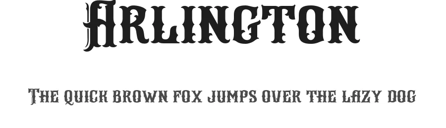 Arlington by Letterhend Studio — Decorative Font