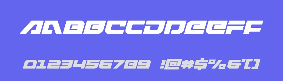 Armed Lightning by Iconian Fonts — Display Font — thumbnail 3
