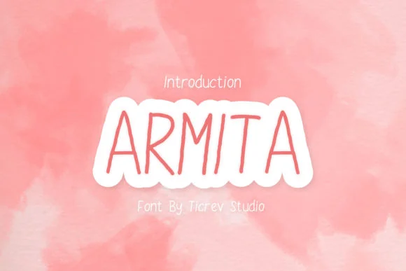 Armita Font by OKEVECTOR β Script Handwritten Font