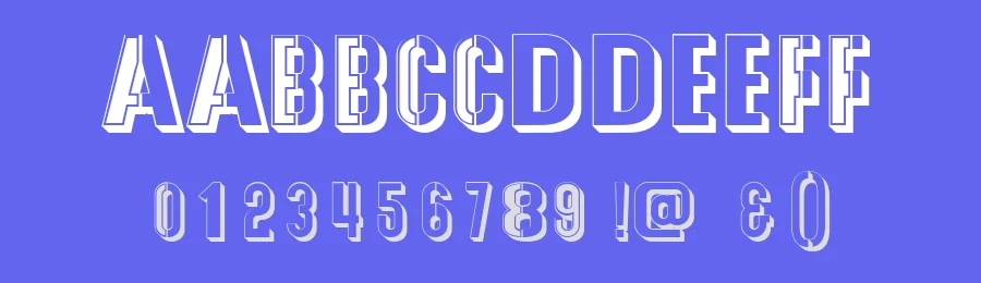 Army Watch by Vladimir Nikolic — Decorative Font — thumbnail 3
