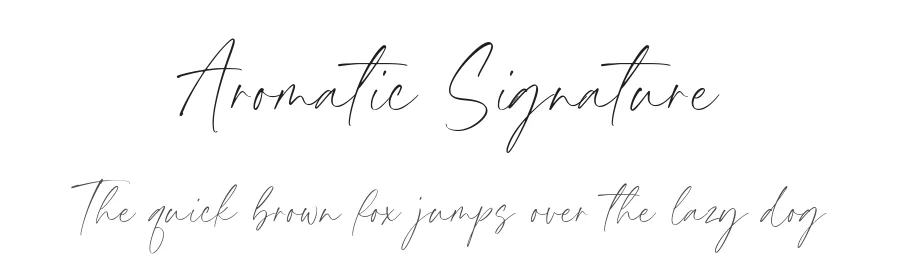Aromatic Signature
