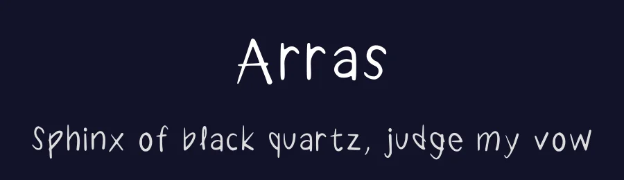 Arras by AndoniArra — Script Handwritten Font — thumbnail 2