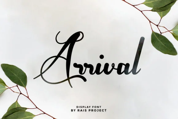 Arrival Font by RaisProject — Script Handwritten Font