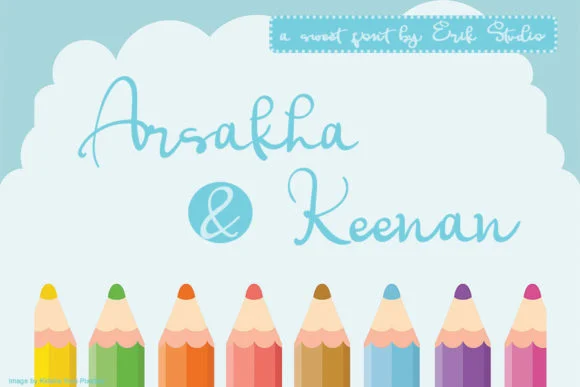 Arsakha & Keenan Font by erik studio — Script Handwritten Font