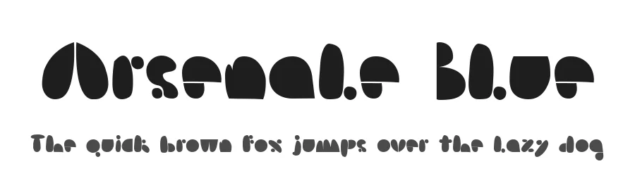 Arsenale Blue by Zetafonts — Decorative Font