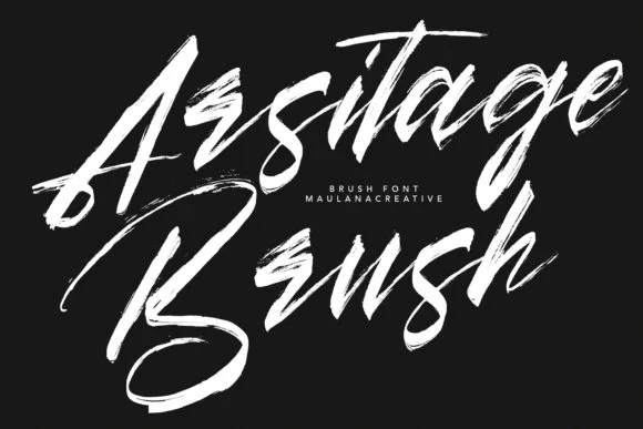 Arsitage Brush Font by Maulana Creative — Script Handwritten Font