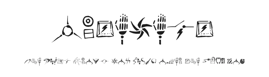 Artefekt by Tom Raaijmakers — Dingbats Font