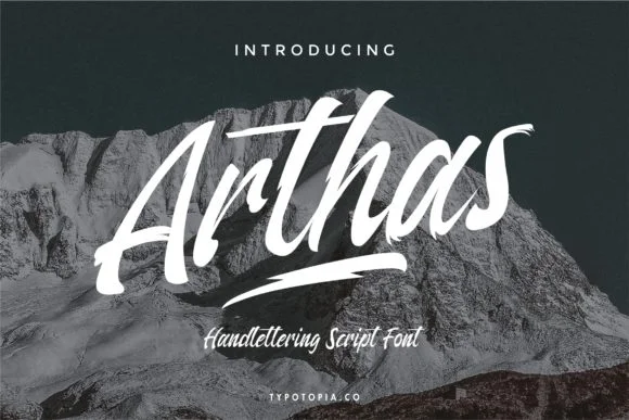 Arthas Font by typotopia — Script Handwritten Font