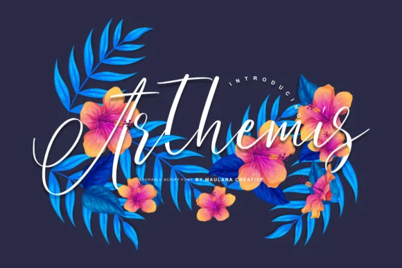 Arthemis Font by Maulana Creative — Script Handwritten Font