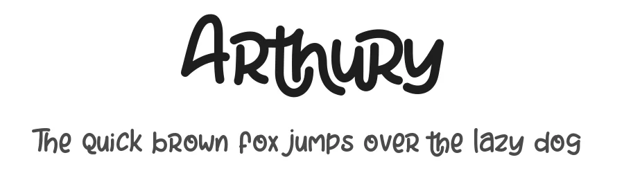 Arthury by HandletterYean — Decorative Font