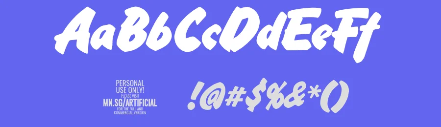 Artificial Intelligence by Måns Grebäck — Script Handwritten Font — thumbnail 3