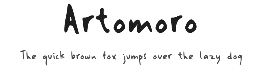Artomoro by Zuzulgo Studio — Decorative Font