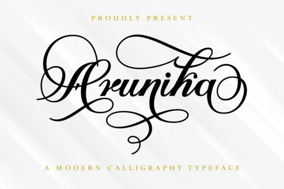 Arunika Font by Skinny type β Script Handwritten Font
