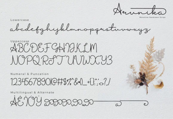 Arunika Font by Galatamen by Galatamen — Script Handwritten Font — thumbnail 5