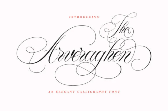 Arveraghen Font by IRF Lab Studio — Script Handwritten Font
