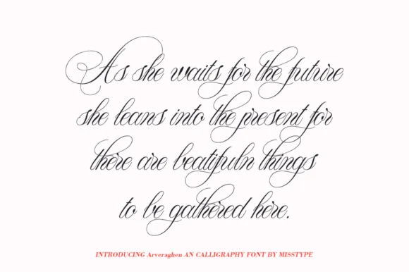 Arveraghen Font by IRF Lab Studio — Script Handwritten Font — thumbnail 3